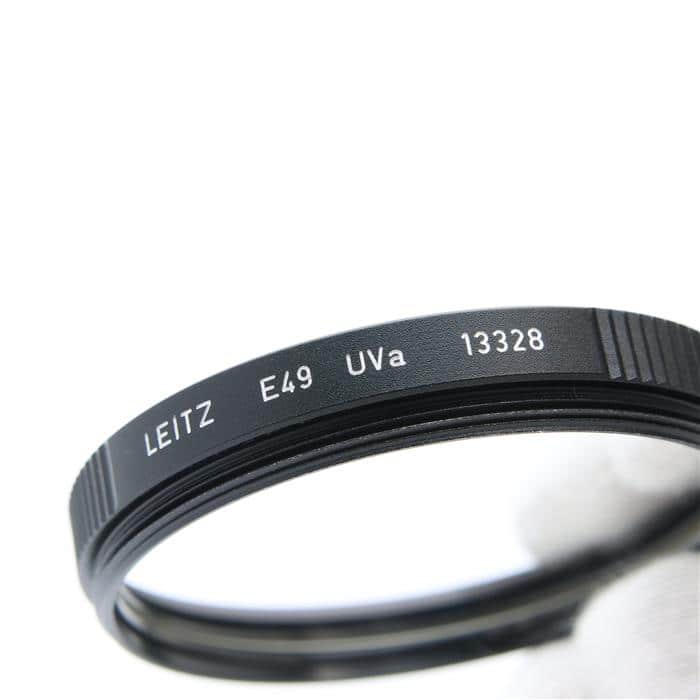 元箱付 ライカ E49 ブラック UVaフィルター Leica LEICA