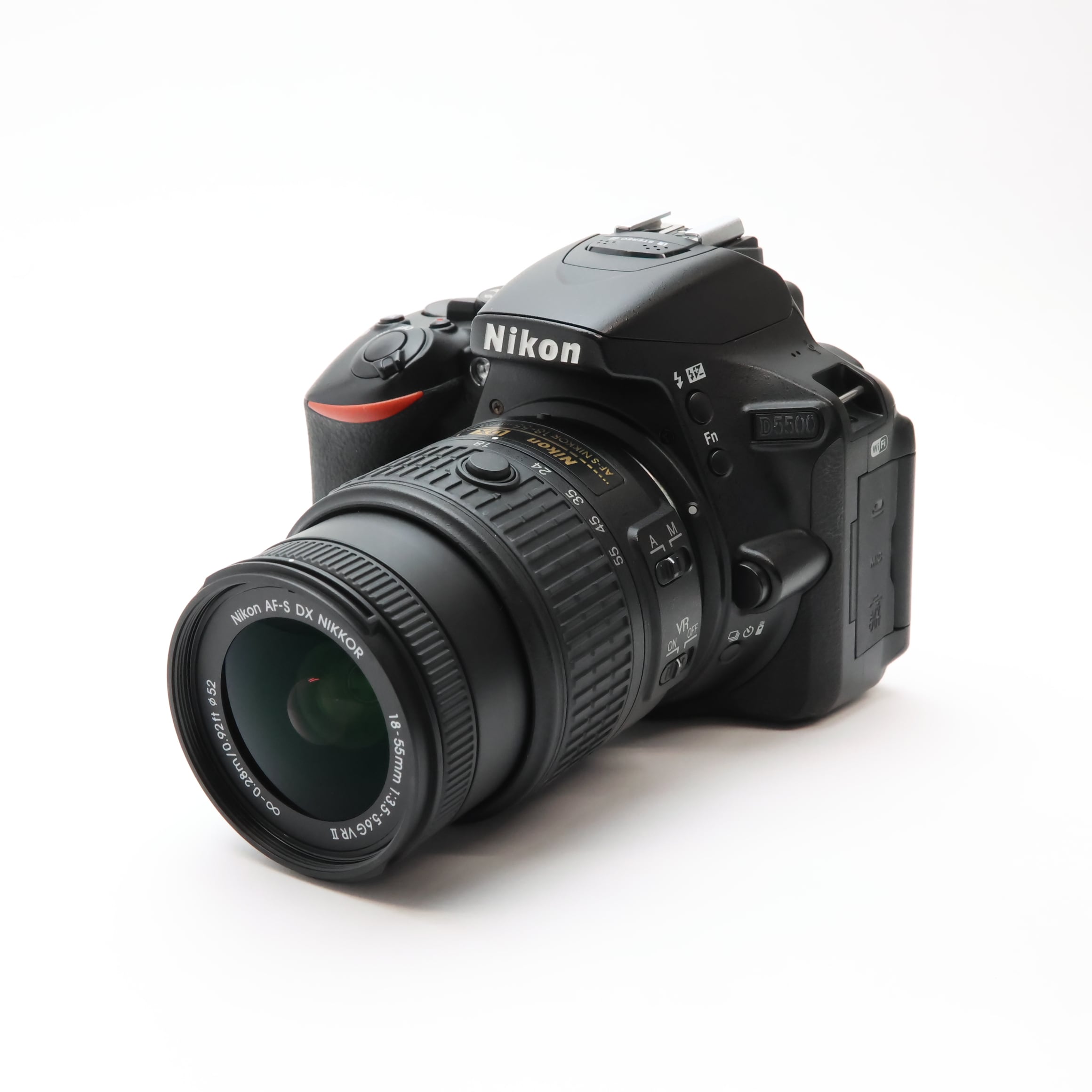 中古)Nikon (ニコン) D5500 ダブルズームキット ブラック（商品ID