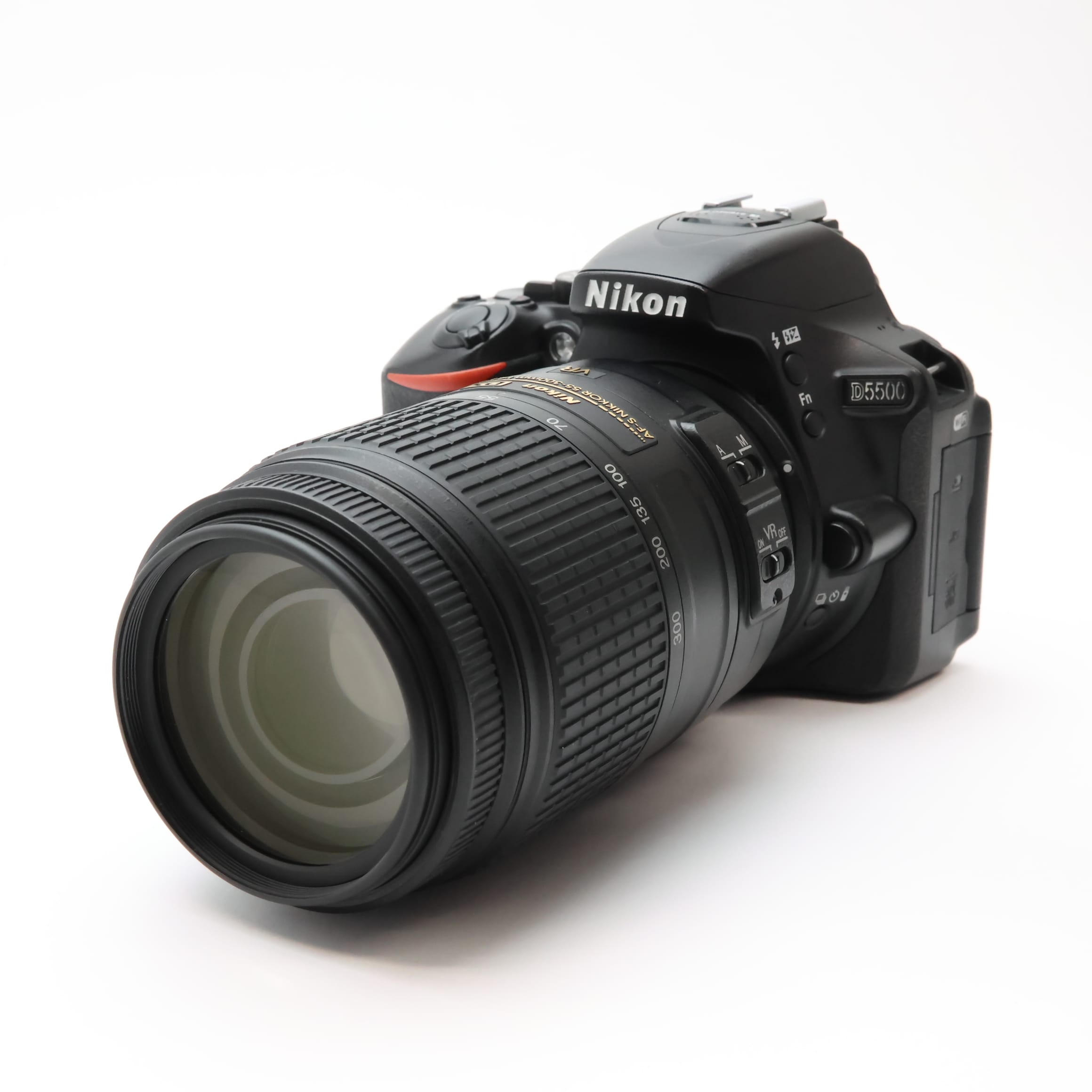 中古)Nikon (ニコン) D5500 ダブルズームキット ブラック（商品ID