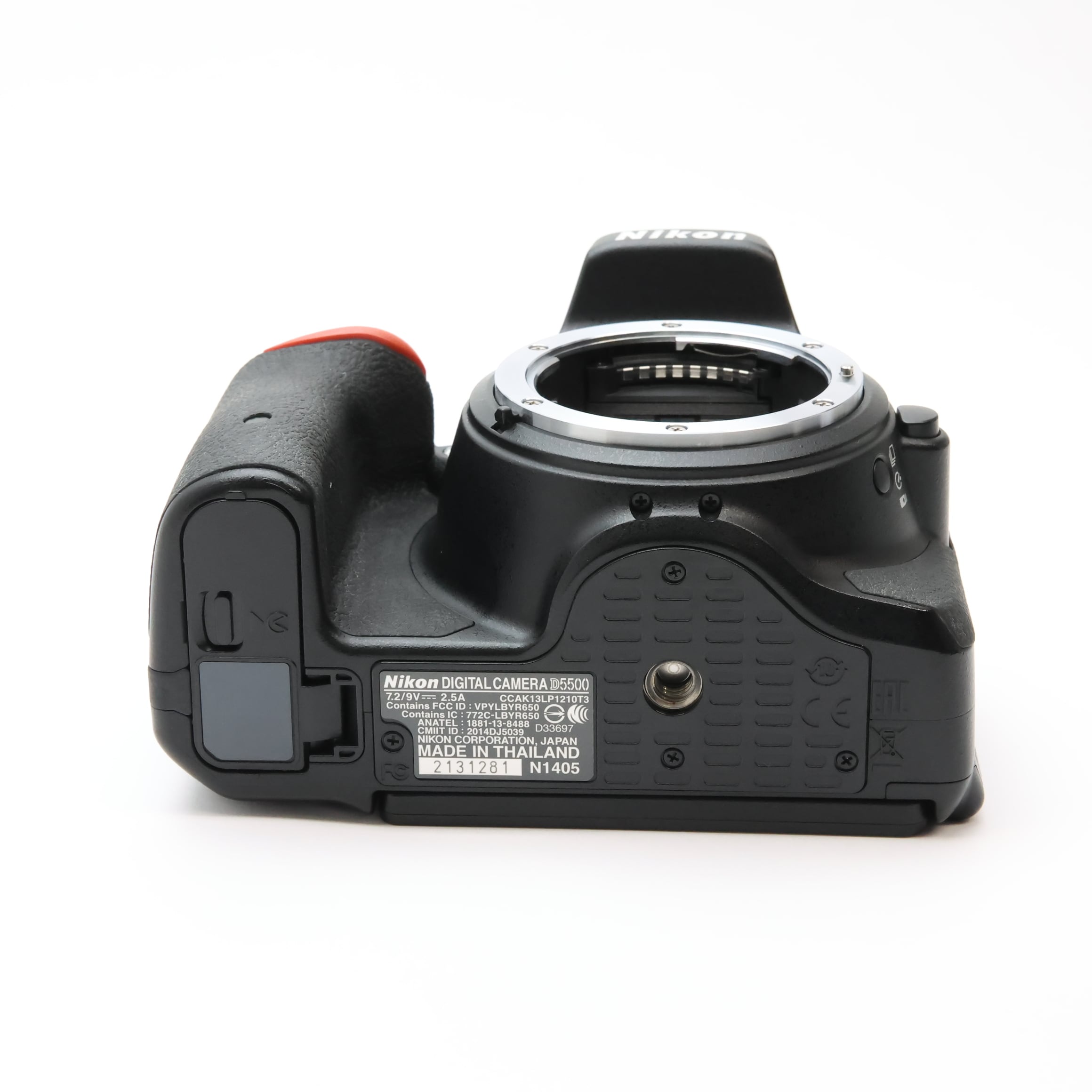 Nikon D5500 デジタル一眼レフカメラ ダブルズームキット付き 美品 中古)Nikon (ニコン) D5500 ダブルズームキット ブラック（商品ID