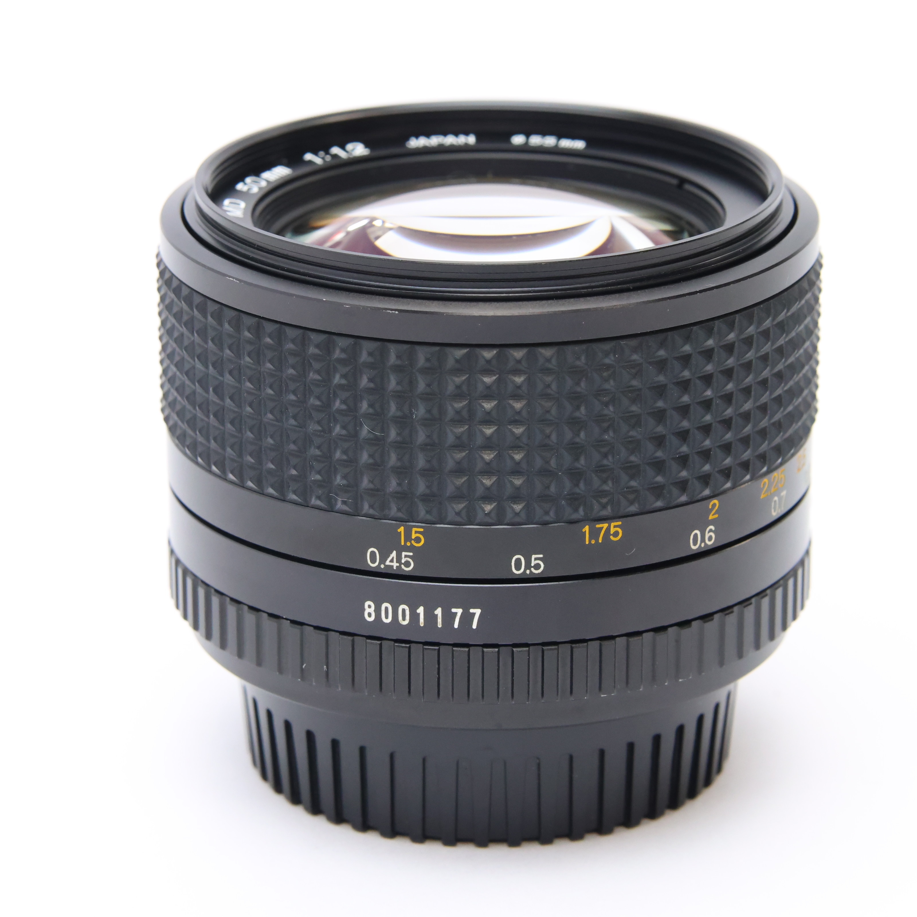 中古)MINOLTA (ミノルタ) New MD 50mm F1.2 ※MD 表記 黄色数字（商品ID
