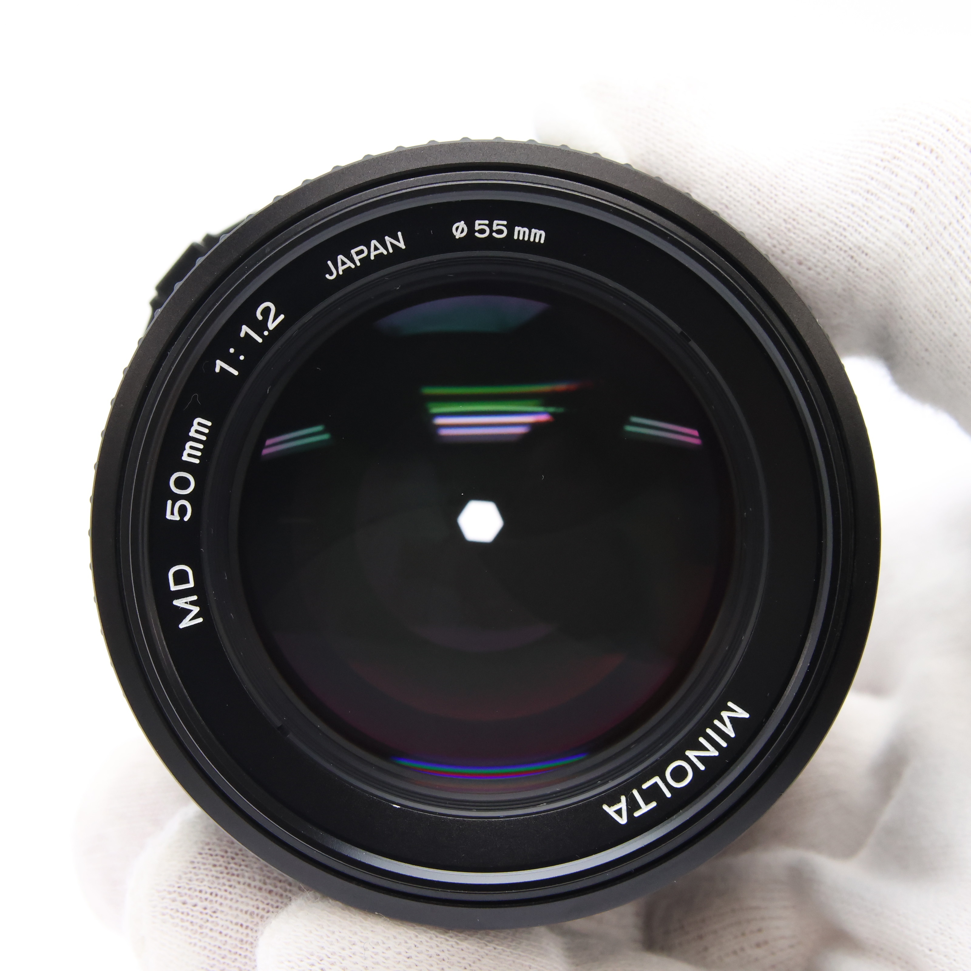中古)MINOLTA (ミノルタ) New MD 50mm F1.2 ※MD 表記 黄色数字（商品ID