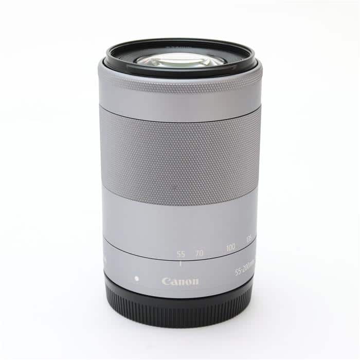 中古)Canon (キヤノン) EF-M55-200mm F4.5-6.3 IS STM シルバー（商品 