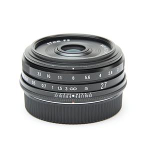 Voigtlander (フォクトレンダー) ULTRON 27mm F2 X-mount（フジ