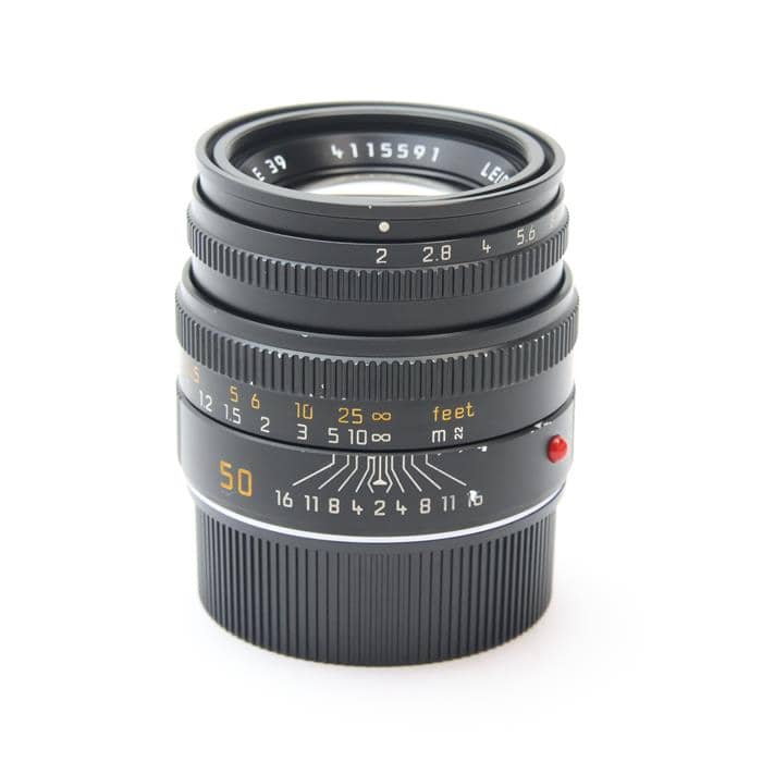 ズミクロン M50mm F2.0 レンズフード組込 (6bit)