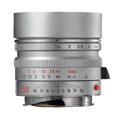 新品)Leica (ライカ) ズミルックス M50mm F1.4 ASPH. (6bit) シルバー