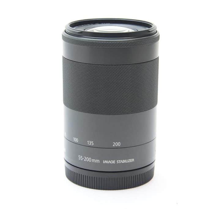 中古)Canon (キヤノン) EF-M55-200mm F4.5-6.3 IS STM ブラック（商品 