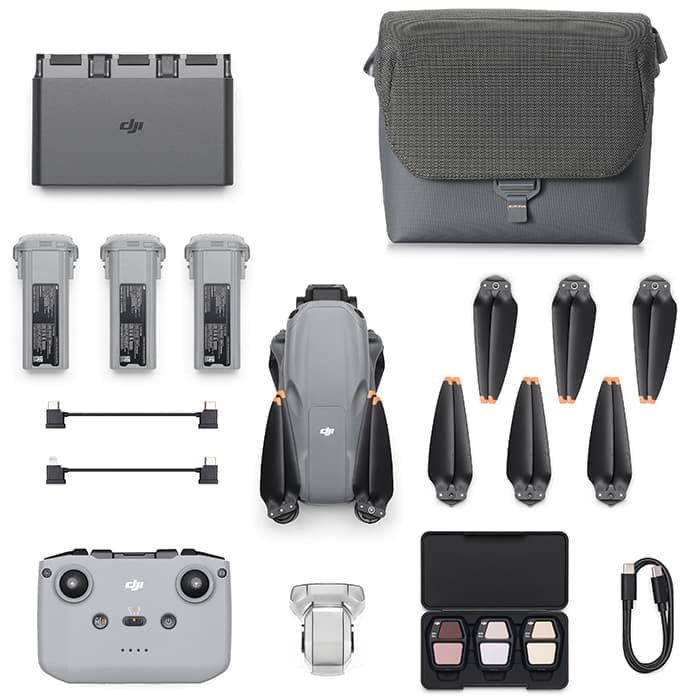 新品)DJI（ディージェイアイ） Air 3S Fly More コンボ（RC-N3付属