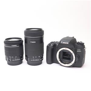 中古)Canon (キヤノン) EOS 8000D ダブルズームキット（商品ID