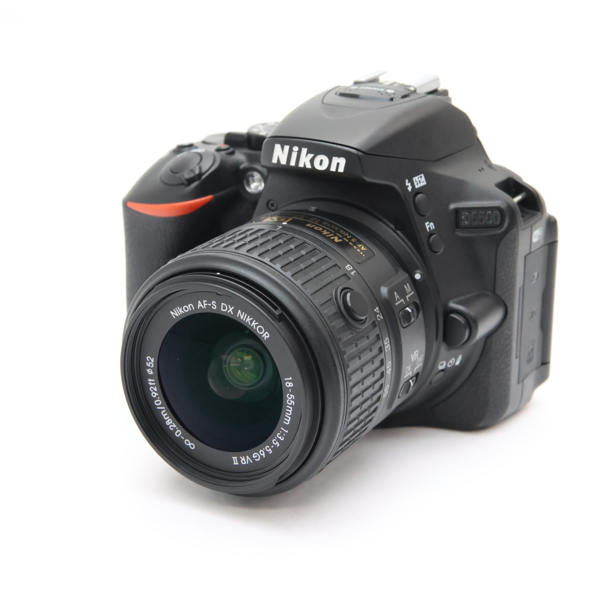 中古)Nikon (ニコン) D5500 18-55 VR II レンズキット ブラック（商品