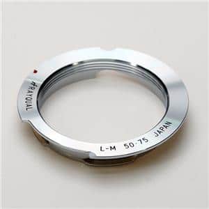 RAYQUAL (レイクォール) M/L変換リング ライカLレンズ/ライカMボディ用 50/75mm 半欠きタイプ シルバー メイン