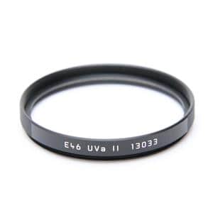 新品)Leica (ライカ) UVAフィルター E46 II ブラック（商品ID
