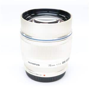 M.ZUIKO DIGITAL ED 75mm F1.8 単焦点レンズ シルバー ミラー