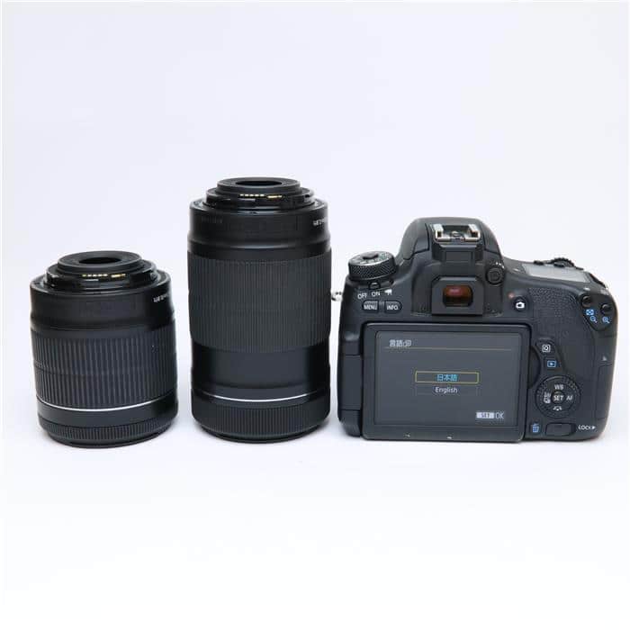 Canon 8000d ダブルズームキット 中古)Canon (キヤノン) EOS 8000D ダブルズームキット（商品ID