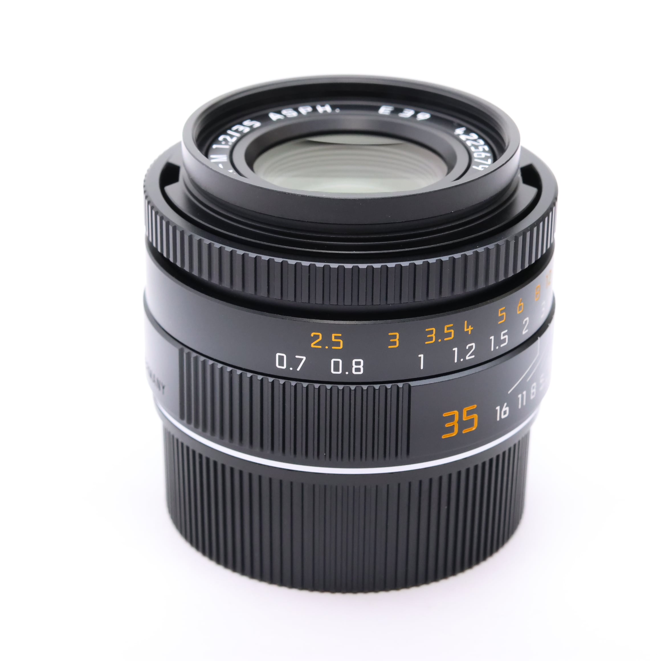 中古)Leica (ライカ) ズミクロン M35mm F2 ASPH 6bit (フードはめ込み