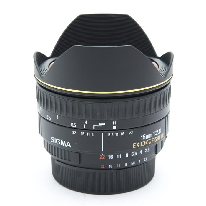中古)SIGMA (シグマ) 15mm F2.8EX DG DIAGONAL FISHEYE (ニコンF