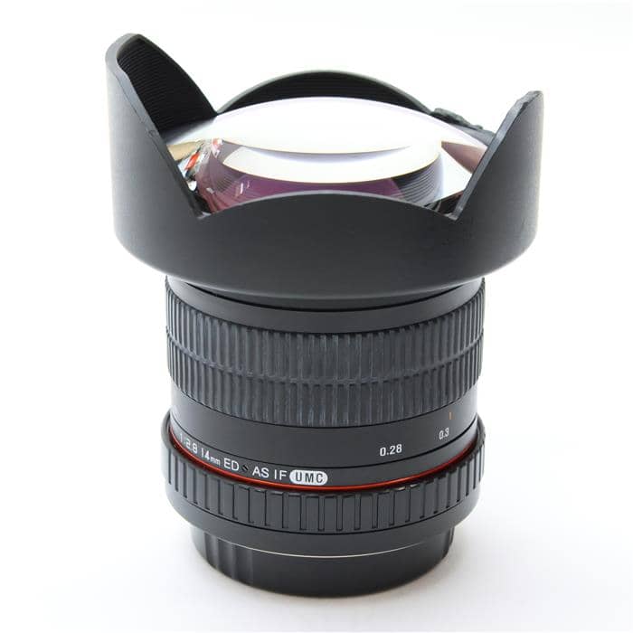 中古)SAMYANG (サムヤン) 14mm F2.8 ED AS IF UMC (キヤノンEF用) 電子 