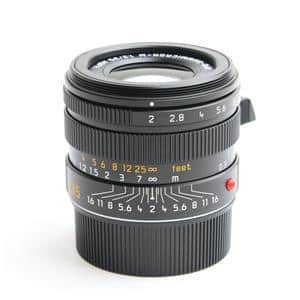 【2/9 限定sign go出品】ライカ ズミクロンM f2/35mm ライカ ズミクロンM f2/35mm ASPH. ブラック / ライカオンライン