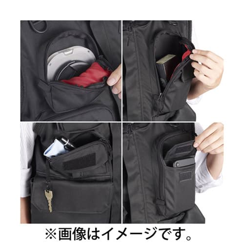 新品)HAKUBA (ハクバ) GW-PRO RED カメラマンベスト M KCV-GWR-M