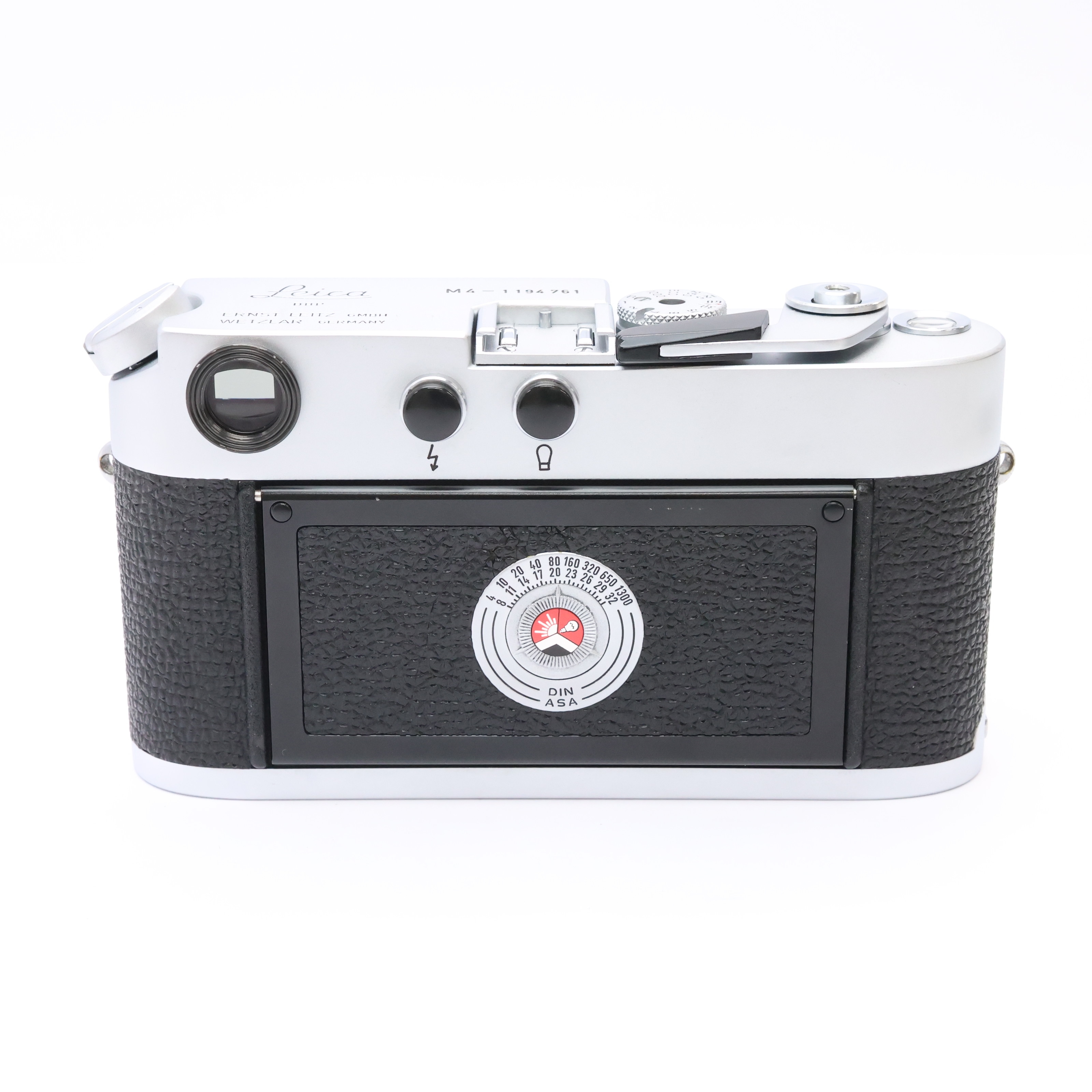 【実用 並品】Leica ライカ M4 本体 シルバー レンジファインダーカメラ 中古)Leica (ライカ) M4 シルバー（商品ID：3717020919935）詳細ページ