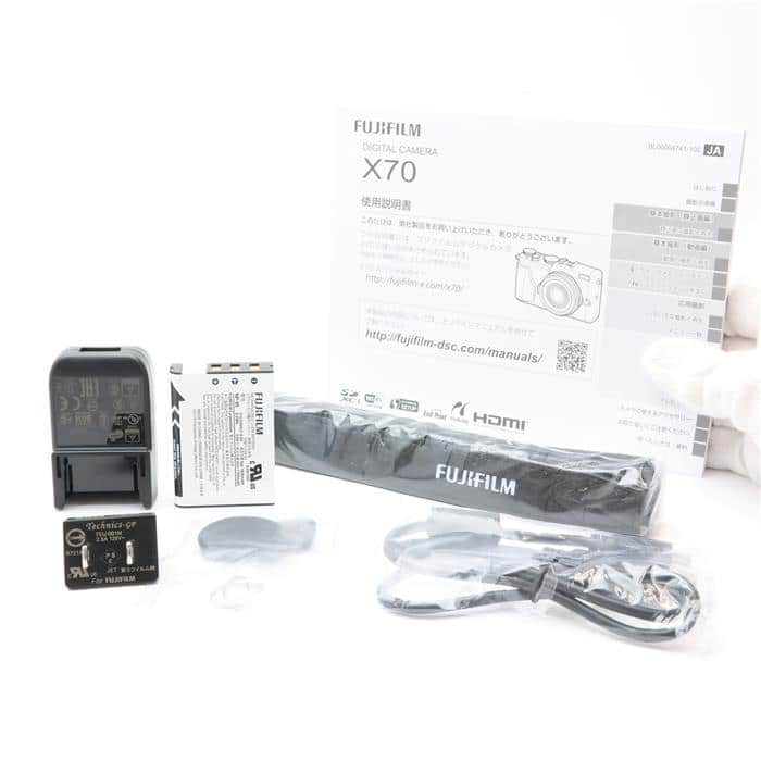 特上品】 FUJIFILM デジタルカメラ X70 シルバー X70-S #4549