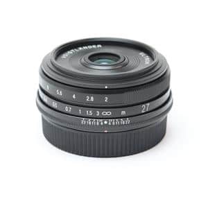 新品)Voigtlander (フォクトレンダー) ULTRON 27mm F2 X-mount