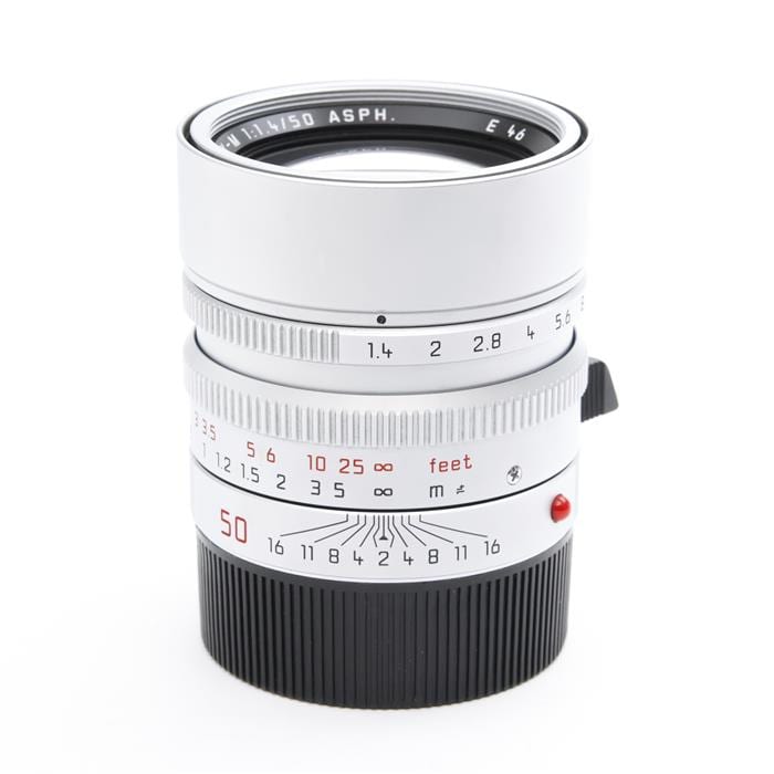 【期間限定値下げ】ライカ｜ズミルックスM50mm/F1.4 ASPH.（6bit 中古)Leica (ライカ) ズミルックス M50mm F1.4 ASPH. (6bit) シルバー