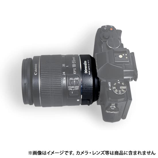 新品)Commlite（コムライト） マウントアダプター キヤノンEFレンズ 