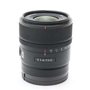 新品)SONY (ソニー) E 15mm F1.4 G SEL15F14G（商品ID：4548736132238