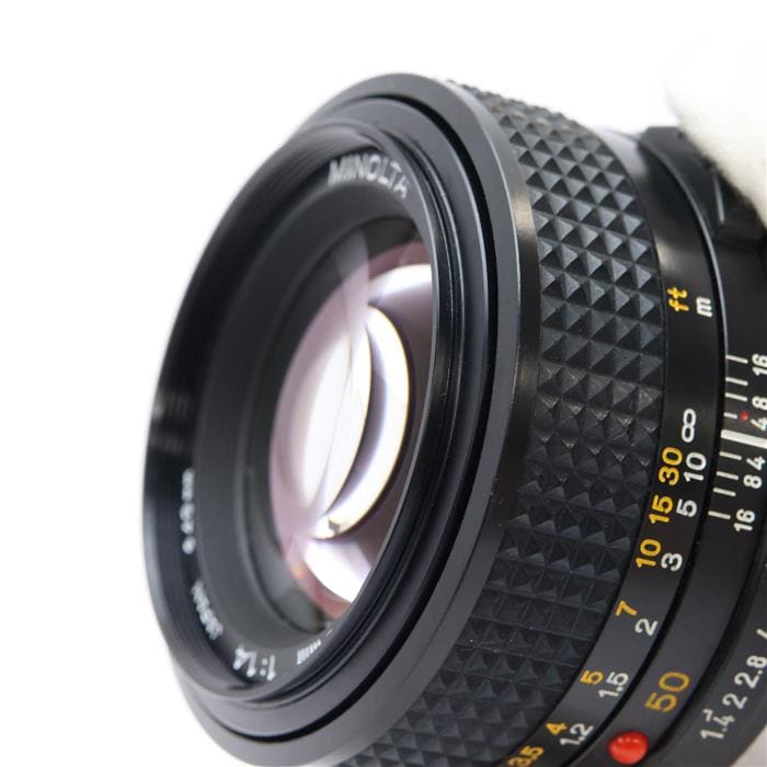 中古)MINOLTA (ミノルタ) New MD 50mm F1.4 ※焦点距離表記が黄色数字