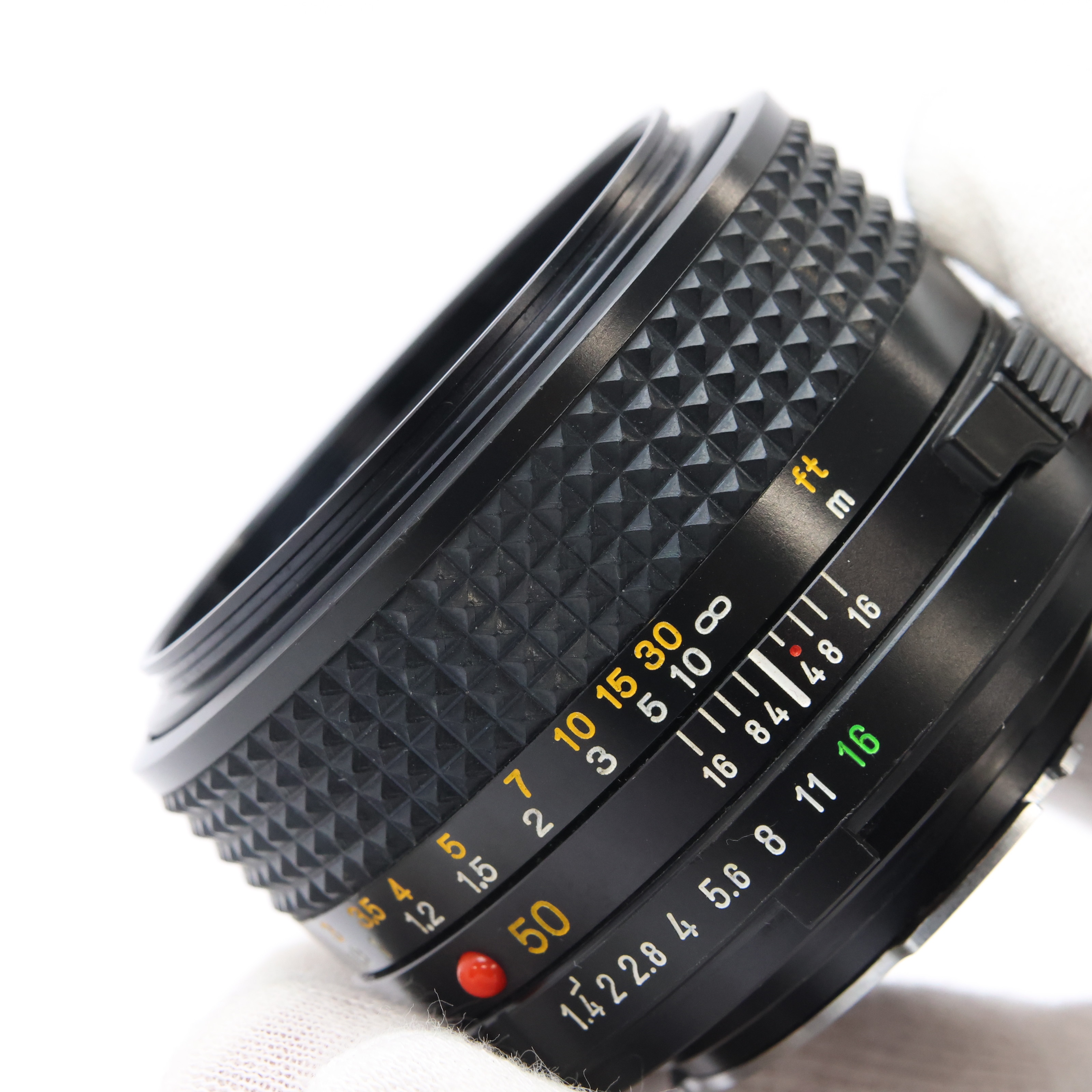 中古)MINOLTA (ミノルタ) New MD 50mm F1.4 ※焦点距離表記が黄色数字