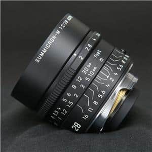 Leica ズミクロン M28mm F2.0 ASPH. マットブラックペイント