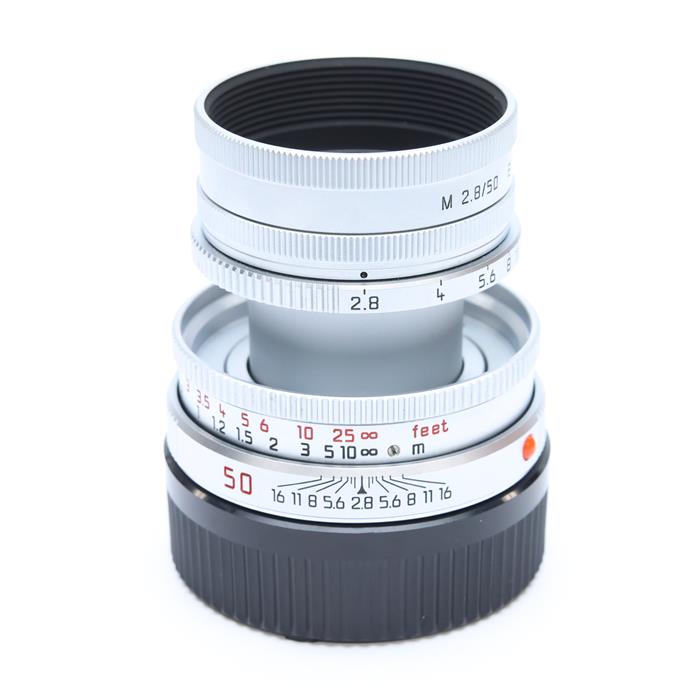 中古)Leica (ライカ) エルマー M50mm F2.8 沈胴式 ※最短0.7m シルバー 中古)Leica (ライカ) エルマー M50mm F2.8 沈胴式 ※最短0.7m シルバー