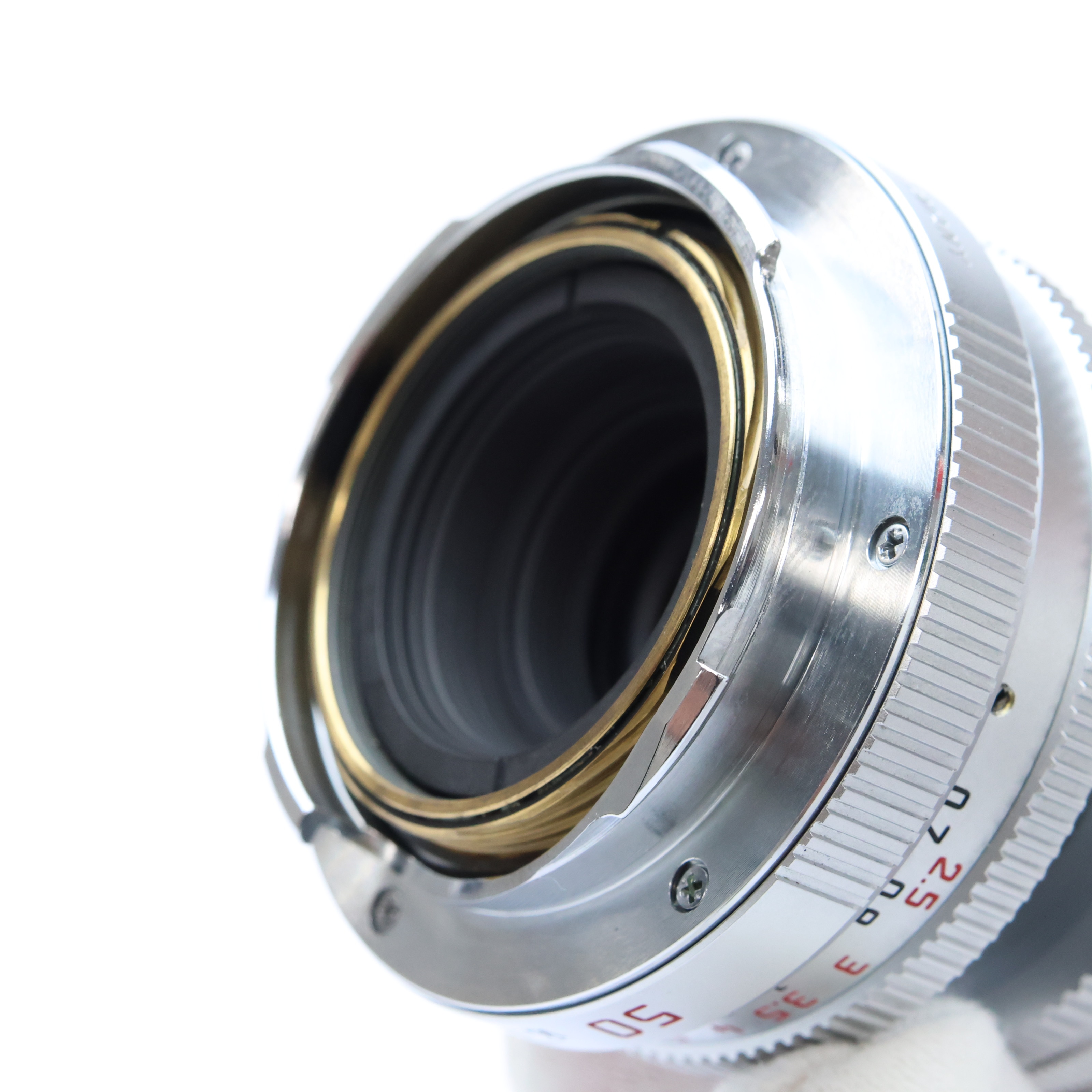 中古)Leica (ライカ) エルマー M50mm F2.8 沈胴式 ※最短0.7m シルバー