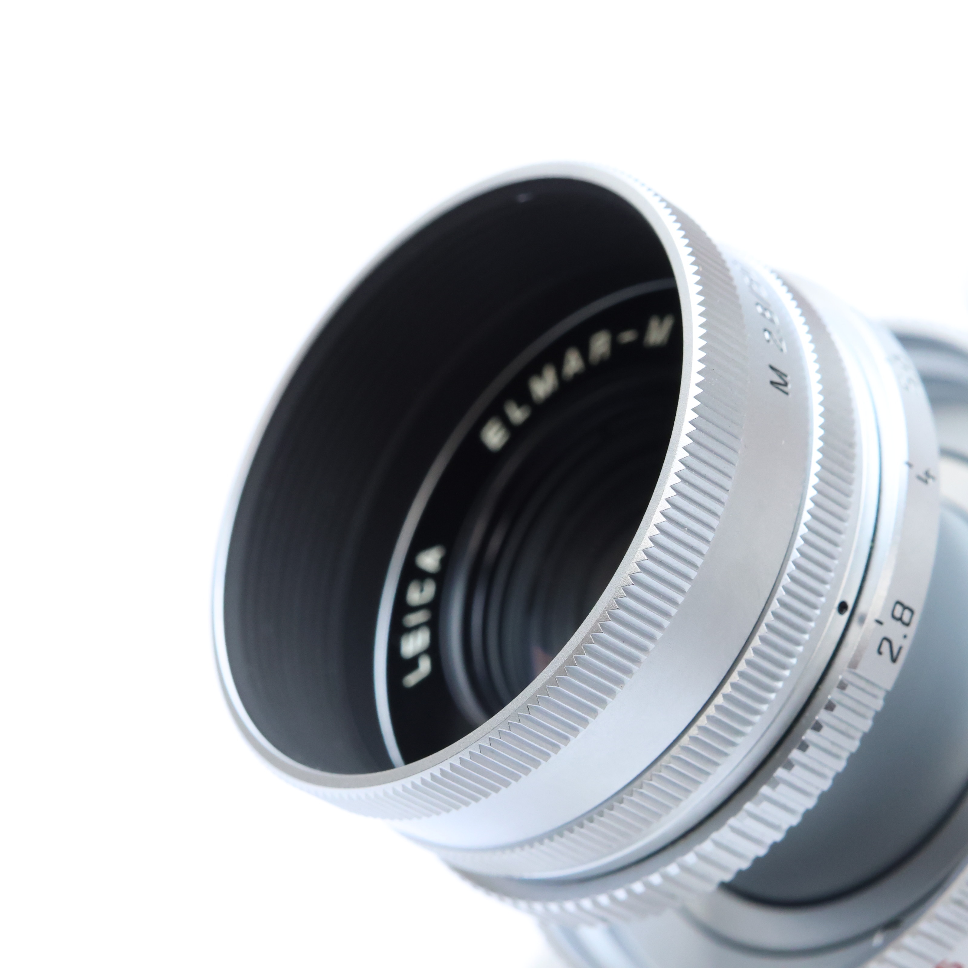 中古)Leica (ライカ) エルマー M50mm F2.8 沈胴式 ※最短0.7m シルバー 中古)Leica (ライカ) エルマー M50mm F2.8 沈胴式 ※最短0.7m シルバー