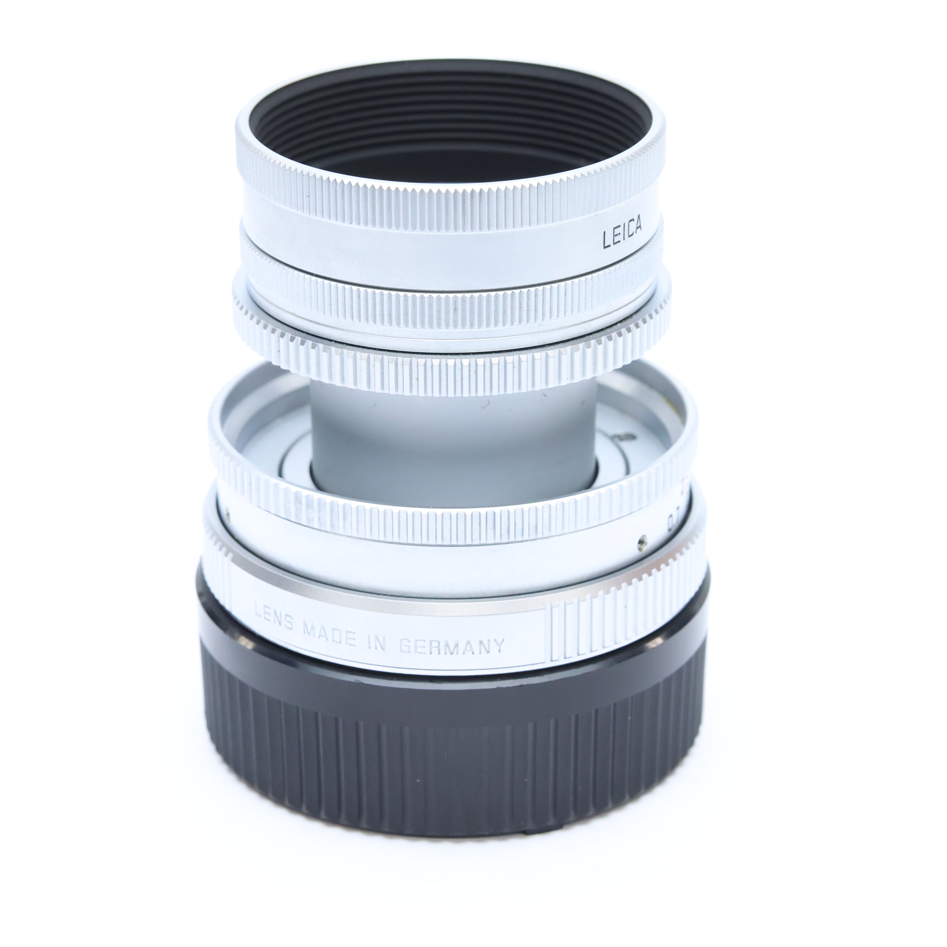 中古)Leica (ライカ) エルマー M50mm F2.8 沈胴式 ※最短0.7m シルバー