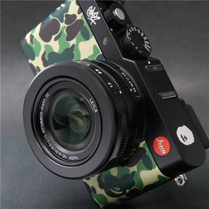 中古)Leica (ライカ) D-LUX7 A BATHING APE × STASH ブラック（商品ID：3717015676942）詳細ページ  デジタルカメラ、ミラーレスカメラ、交換レンズの総合サイト｜マップカメラ