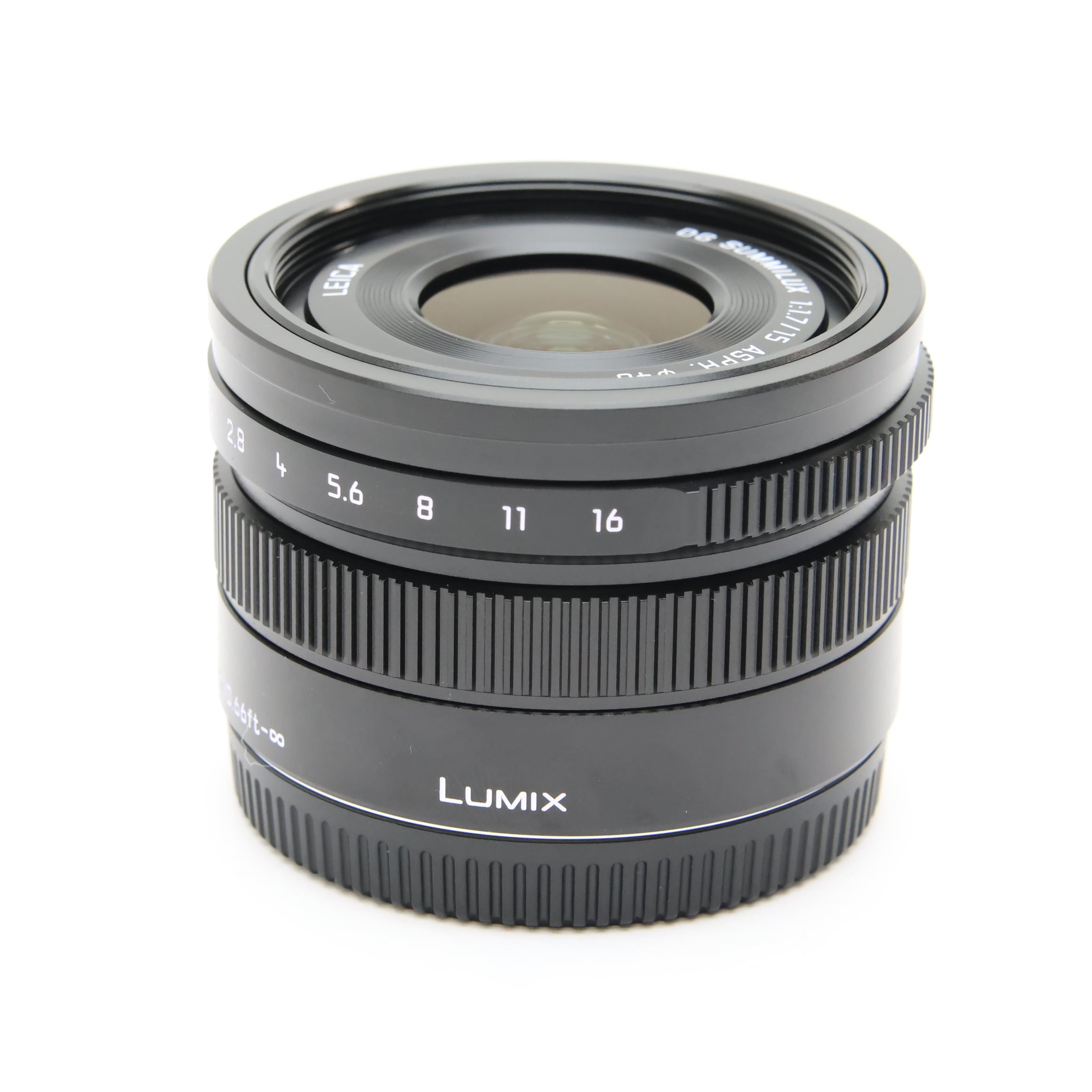 中古)Panasonic (パナソニック) LEICA DG SUMMILUX 15mm F1.7 ASPH 