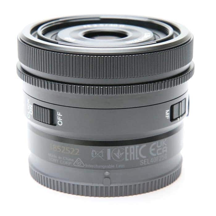 中古)SONY (ソニー) FE 40mm F2.5G SEL40F25G(商品ID 中古)SONY (ソニー) FE 40mm F2.5G SEL40F25G(商品ID