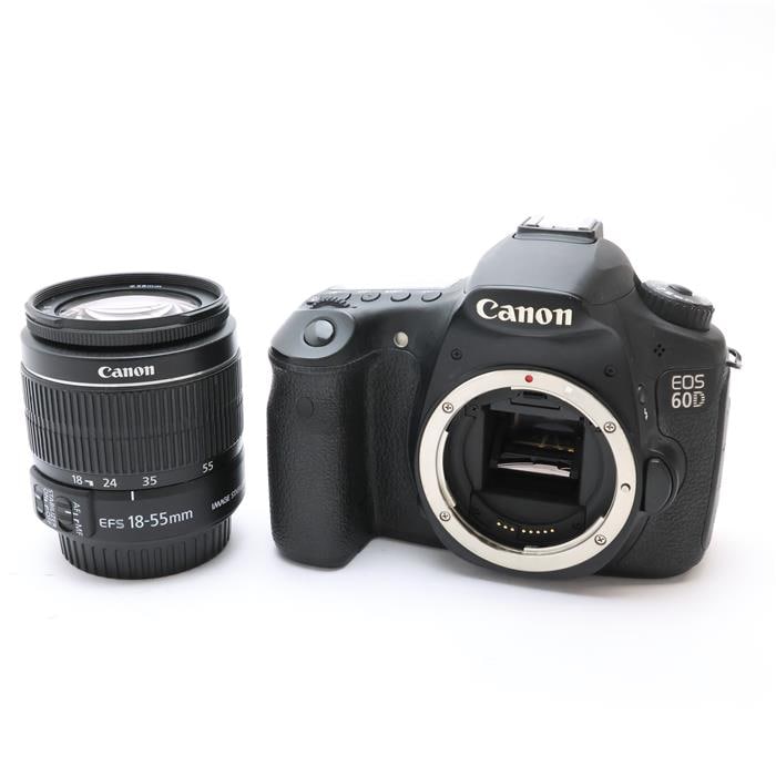 Canon - 【Canon一眼レフ】EOS 60D・EF-S18-55 IS レンズキット 中古)Canon (キヤノン) EOS 60D EF-S18-55 IS レンズキット