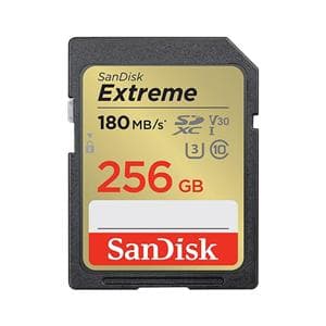 SanDisk (サンディスク) Extreme SDXCカード UHS-I V30 256GB SDSDXVV-256G-GNCIN 海外パッケージ版 メイン