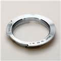 RAYQUAL (レイクォール) M/L変換リング ライカLレンズ/ライカMボディ用 28/90mm 半欠きタイプ シルバー