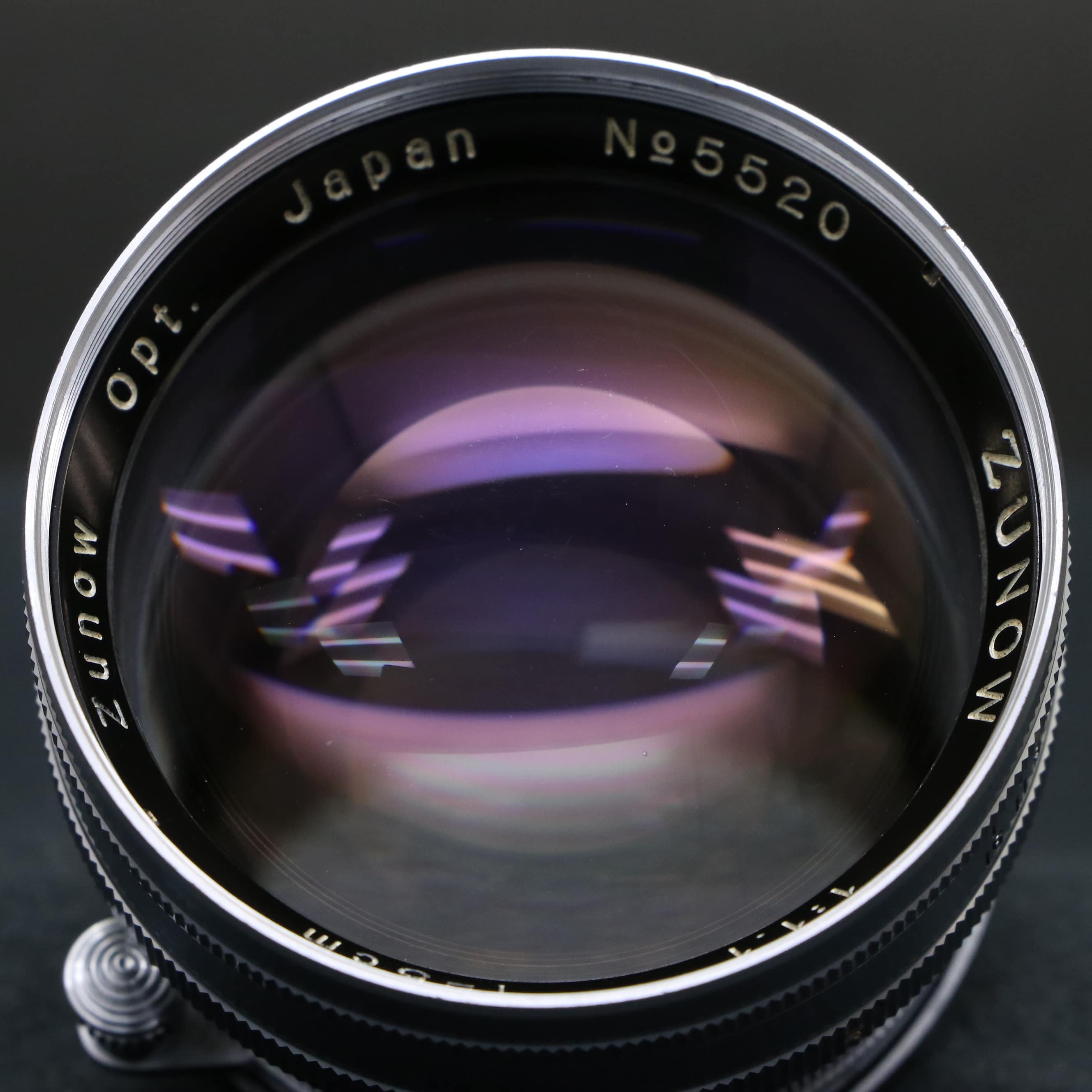 中古)Zunow (ズノー) ZUNOW 50mm F1.1 (ライカL) ※鏡筒オールシルバー