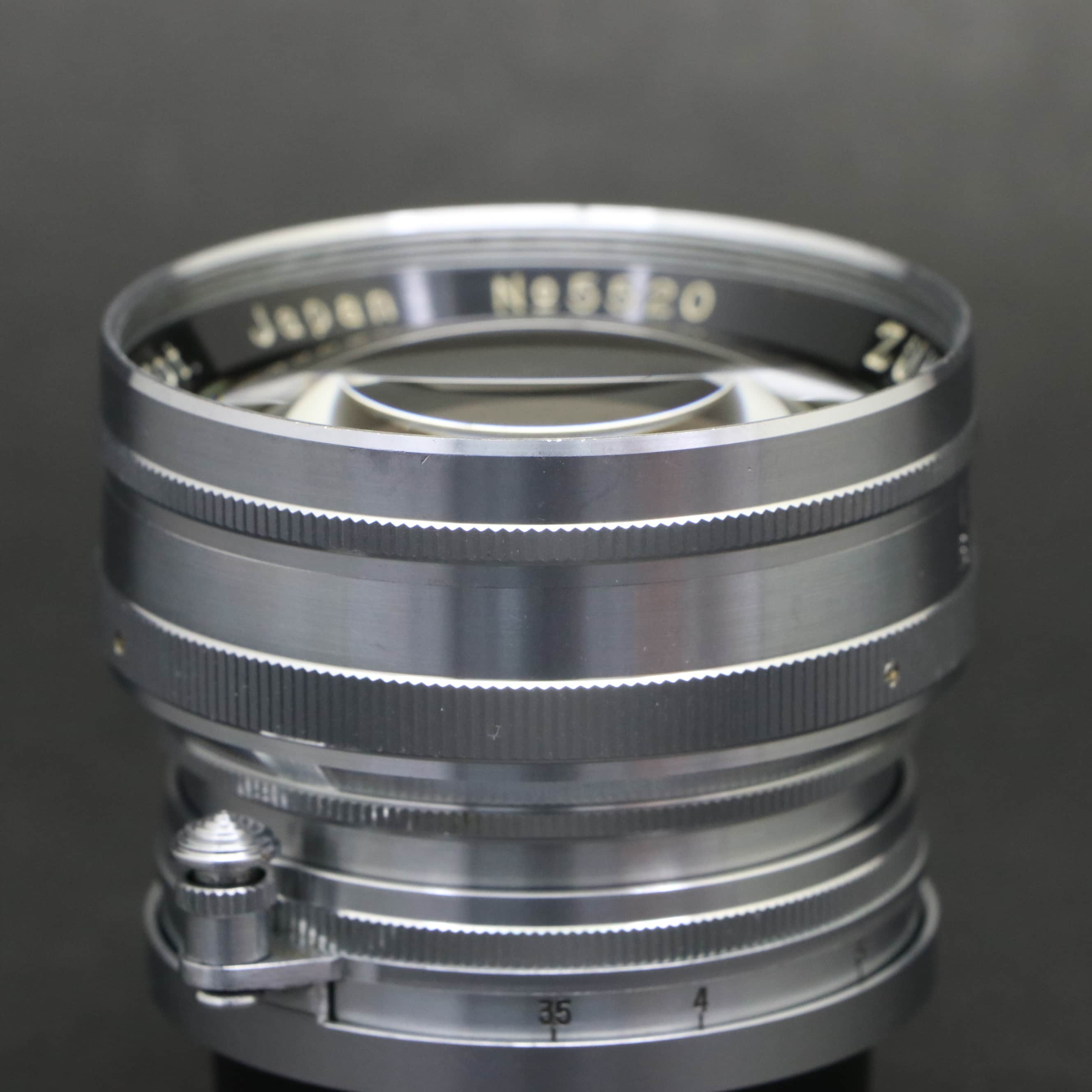 中古)Zunow (ズノー) ZUNOW 50mm F1.1 (ライカL) ※鏡筒オールシルバー