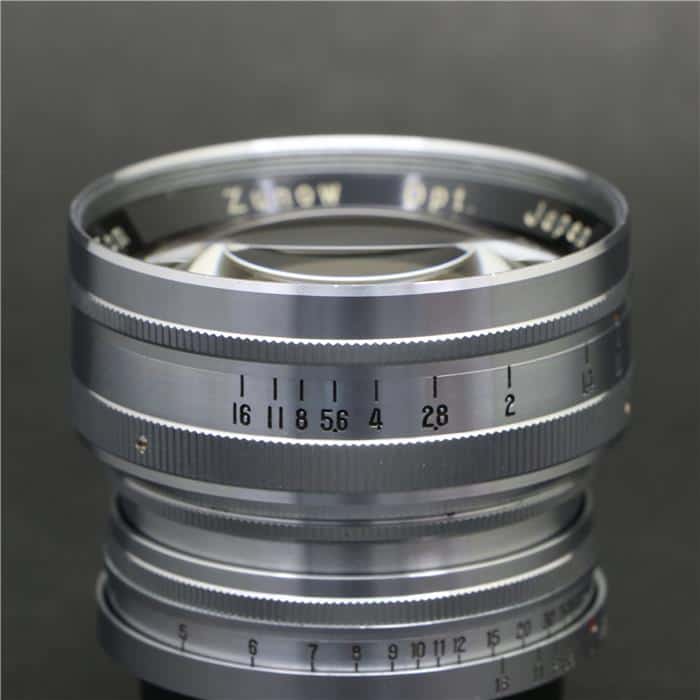 【関東カメラ・山崎光学 整備品】ズノー50mm/F1.1（ライカLマウント） 関東カメラ・山崎光学 整備品】ズノー50mm/F1.1（ライカL
