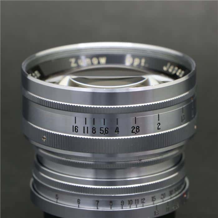 (中古)Zunow (ズノー) ZUNOW 50mm F1.1 (ライカL) ※先端・ピントリングがシルバー（商品ID