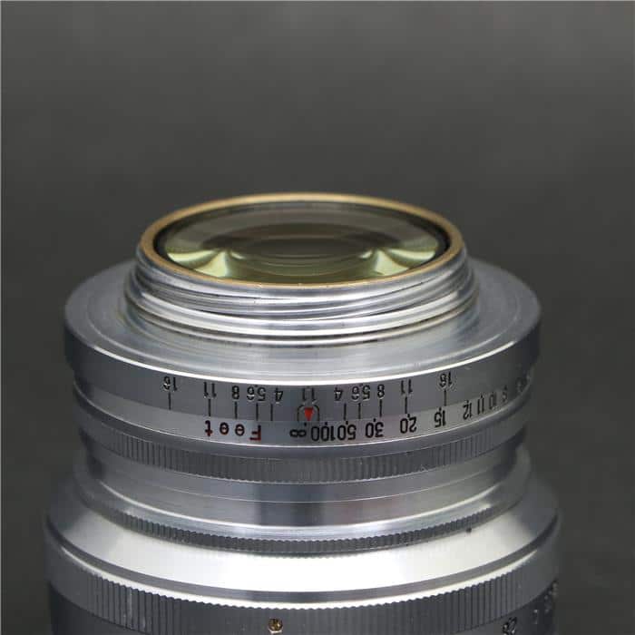中古)Zunow (ズノー) ZUNOW 50mm F1.1 (ライカL) ※鏡筒オールシルバー