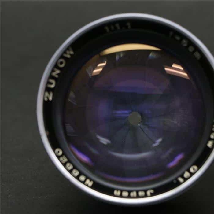 中古)Zunow (ズノー) ZUNOW 50mm F1.1 (ライカL) ※鏡筒オールシルバー