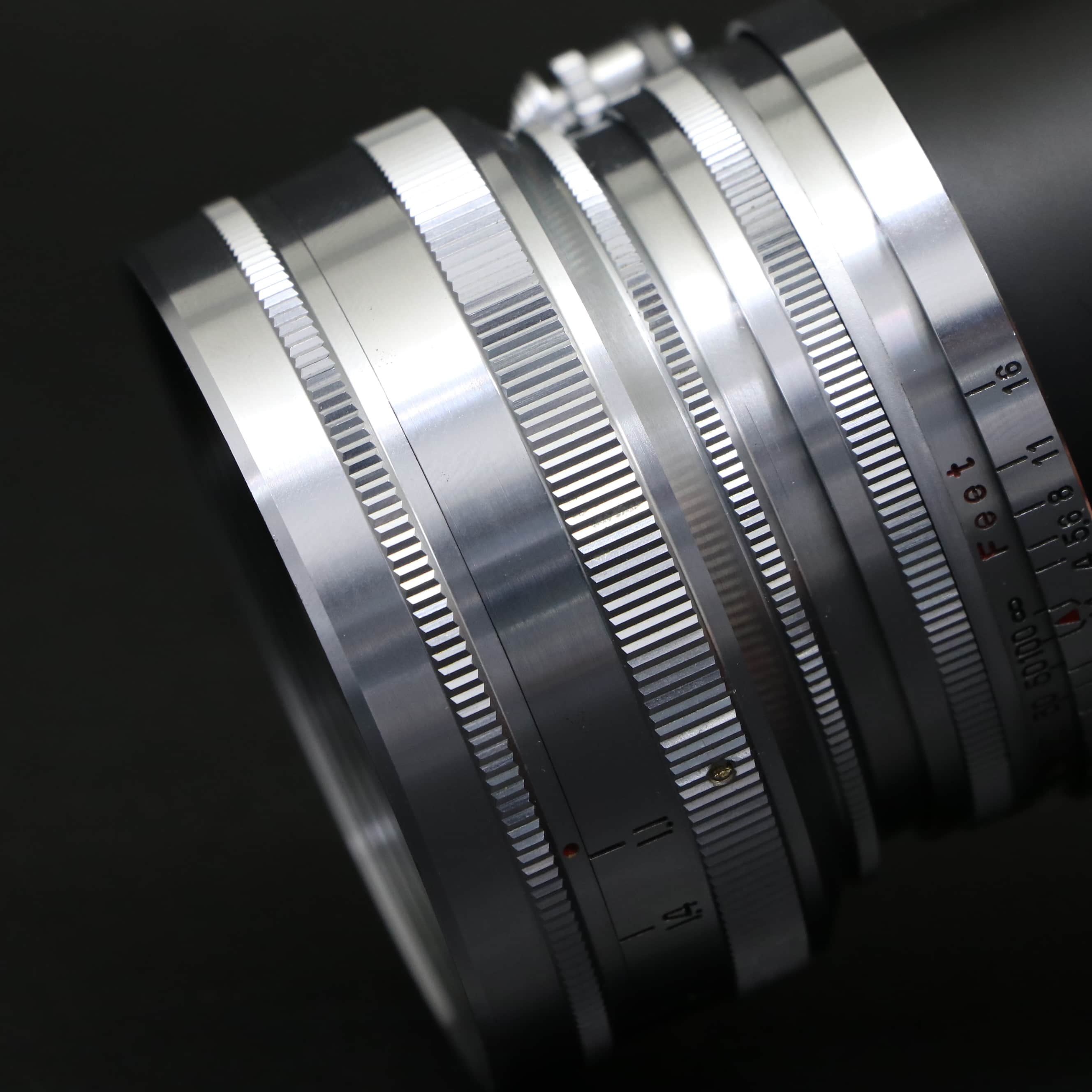 中古)Zunow (ズノー) ZUNOW 50mm F1.1 (ライカL) ※鏡筒オールシルバー