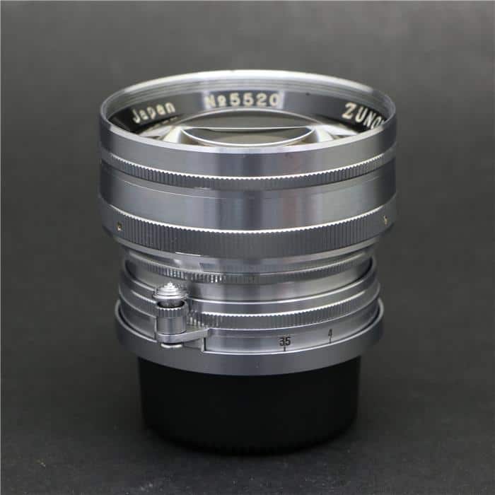 (中古)Zunow (ズノー) ZUNOW 50mm F1.1 (ライカL) ※先端・ピントリングがシルバー（商品ID